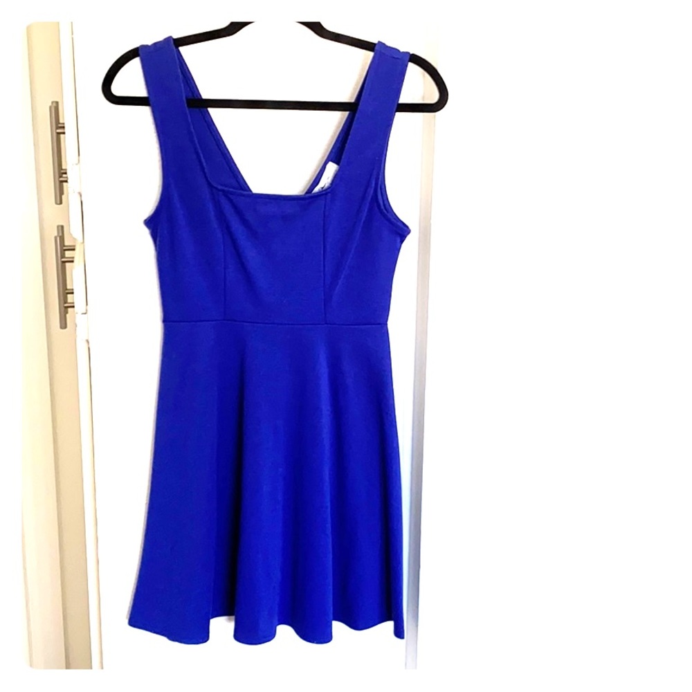 Blue dress